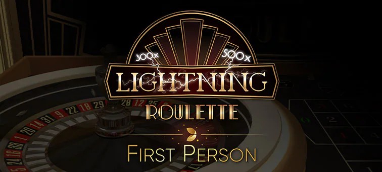 First Person Lightning Roulette slot icon by Evolution, available at Inbet